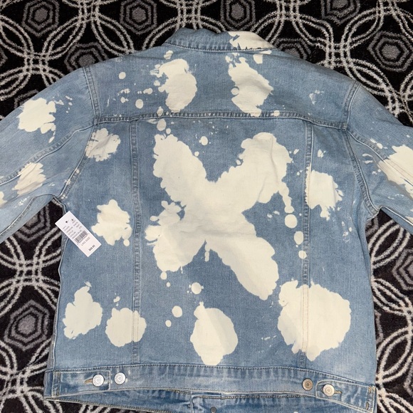 PacSun Men’s NWT Bleach Denim Jacket - Picture 2 of 6